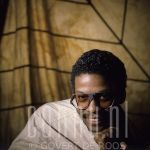 18-05-1982 Herbie Hancock at studio in Amsterdam, by order of CBS.

[keywords]Posed, Headshot, Eyecontact, Smiling[/keywords]